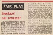 Vasile Bolboja din Tanganu comentat de Cristian Topescu in Revista Flacara. 1984.