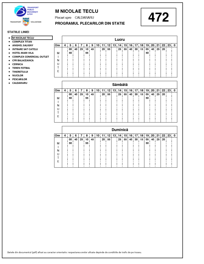 caldarau nicolae teclu metrou cernica nucuresti 406 472 1
